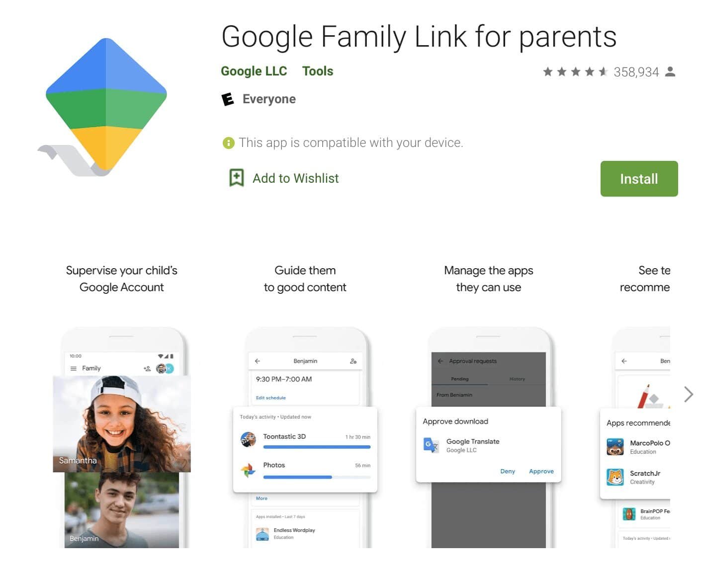 google family link